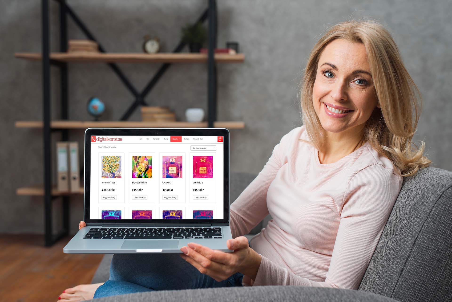 Enkelt att hitta produkterna i din webbutik e-handel onlinebutik framtiden klarna