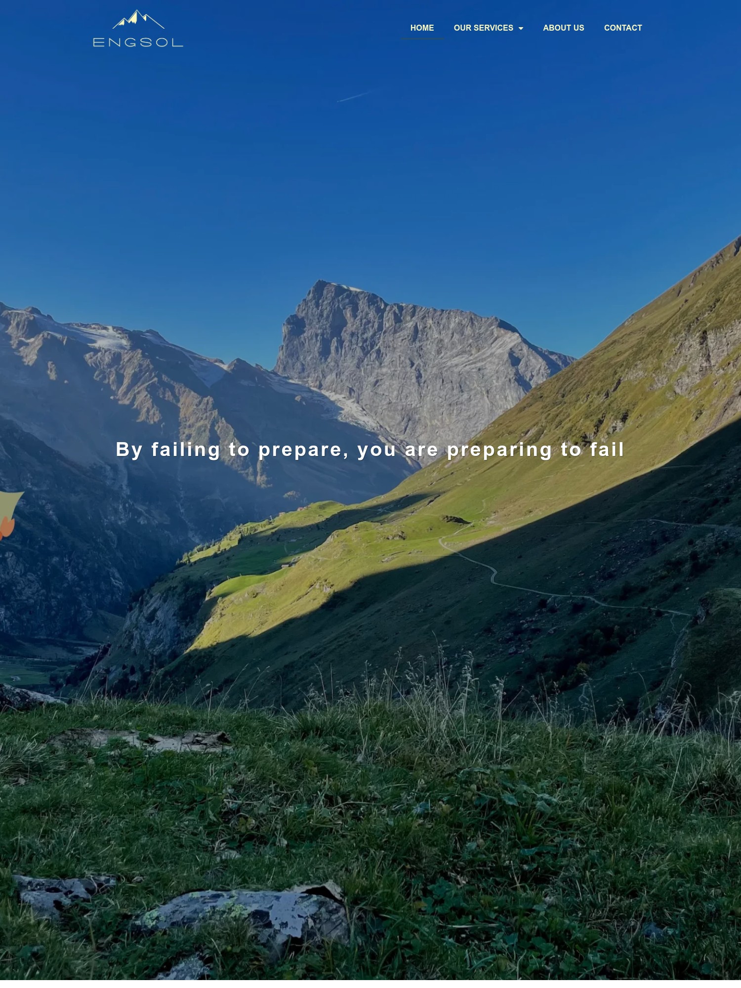 Engsol – By failing to prepare, you are preparing to fail