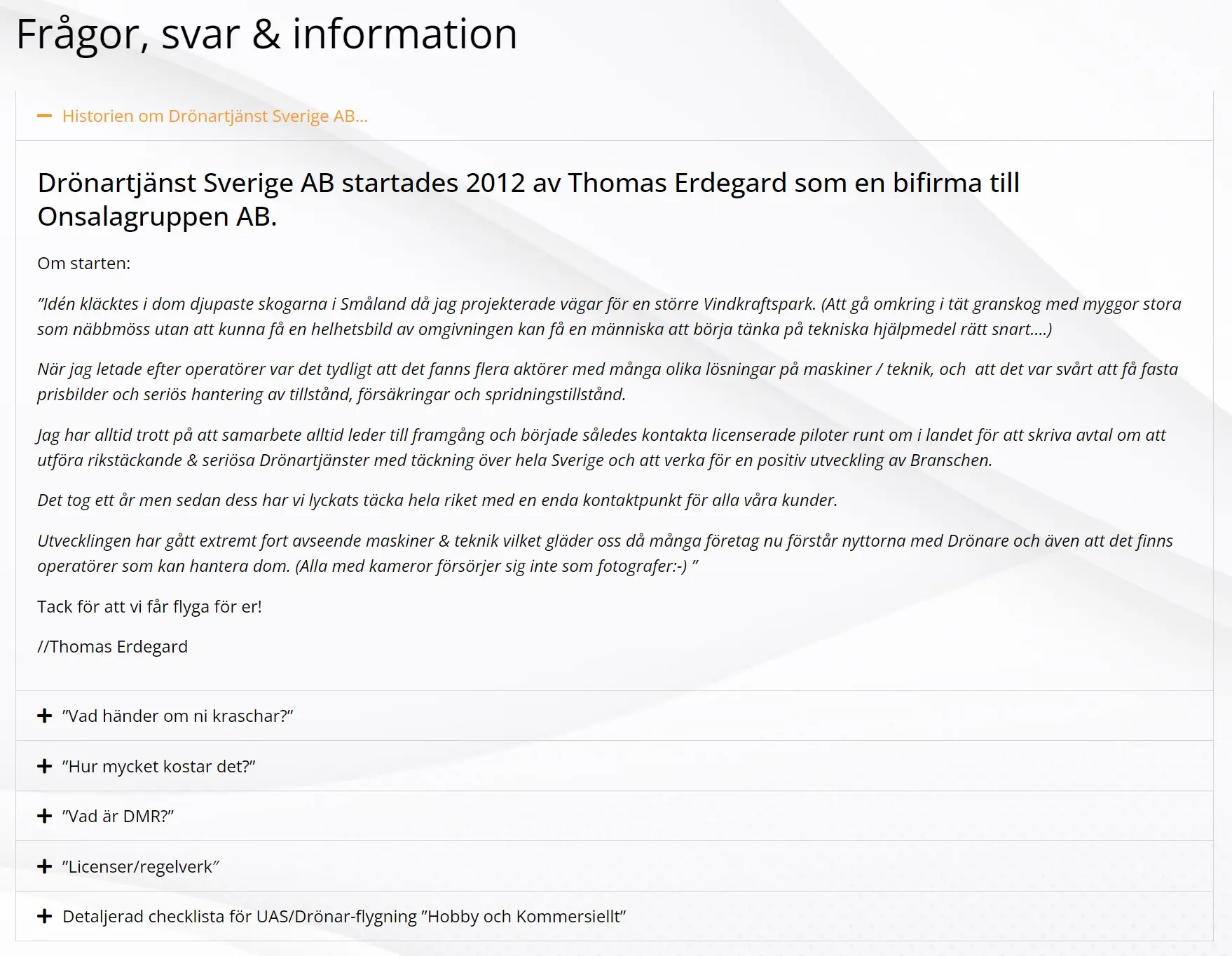 Dragspel/FAQ