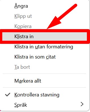 Exempel på färgkombination från ColorHunt