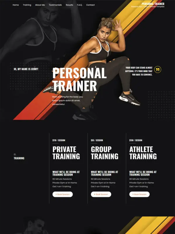 Personlig tränare
