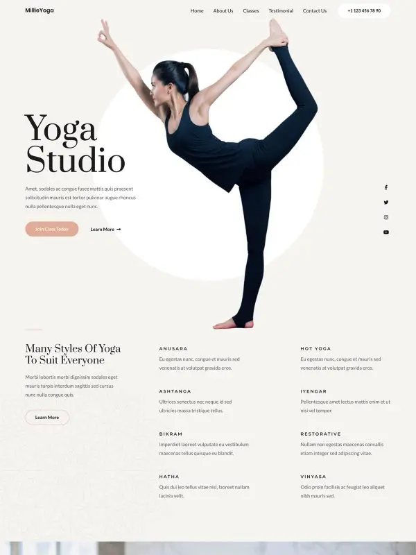 Yoga stuido